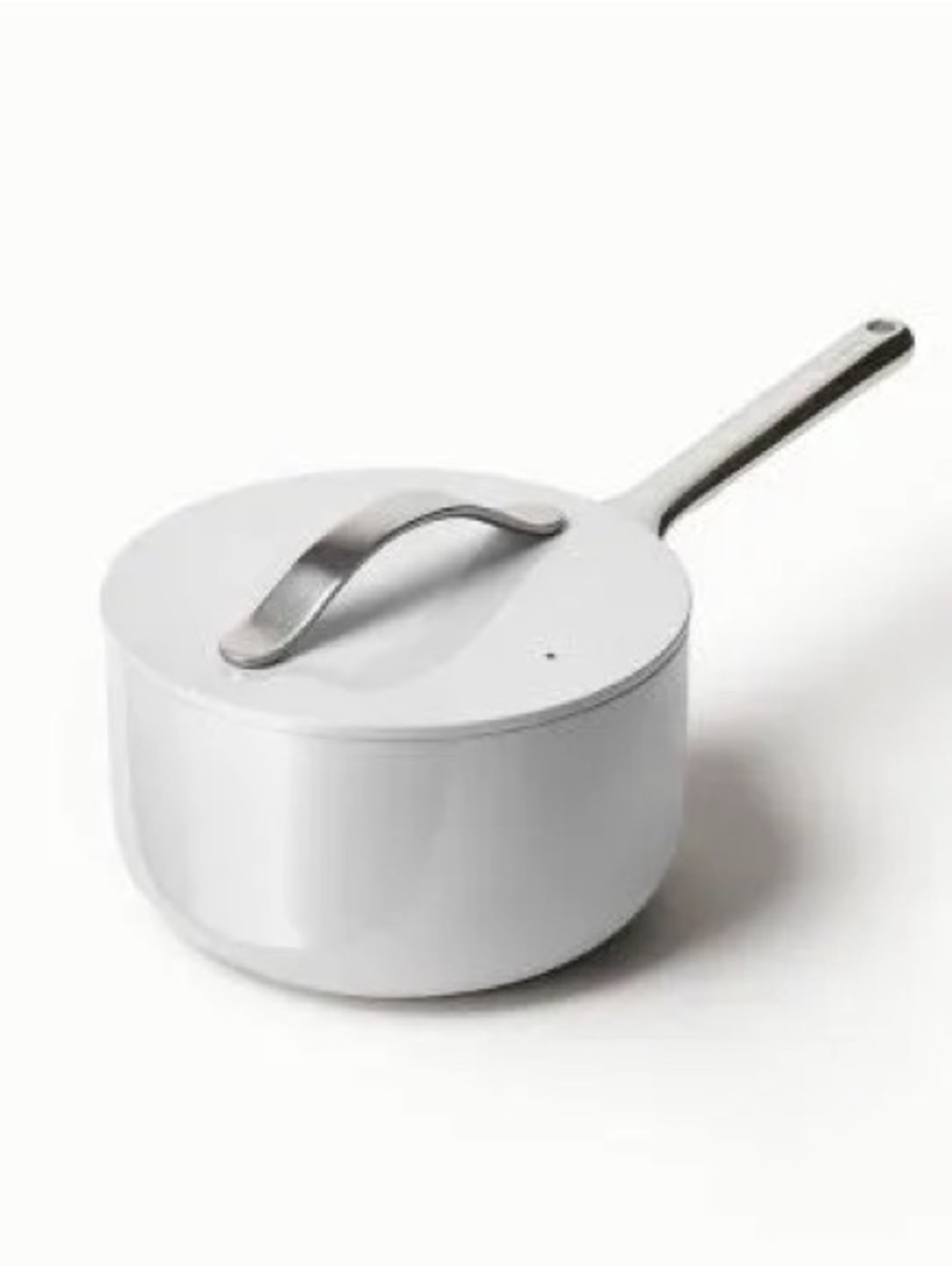 Caraway Home 3qt Sauce Pan Gray Nonstick Ceramic